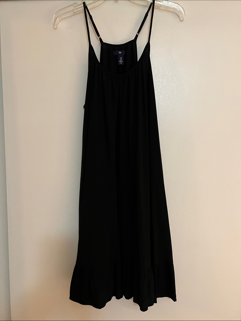 Women’s GAP Everyday Black Spaghetti-Strap Maxi Dress